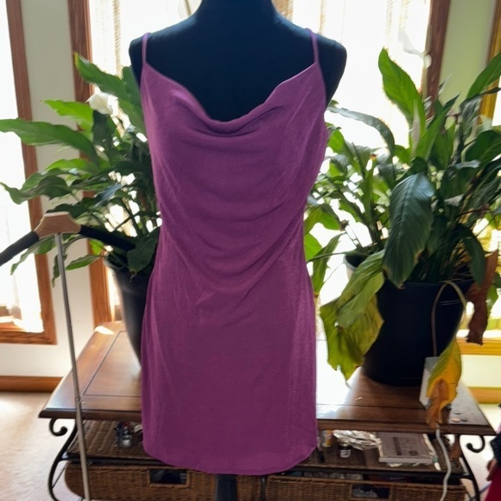 Rolla Coster Purple Mini Dress